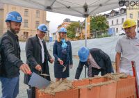 aboa - Grundsteinlegung am Wohn- und Ärztehaus der Woba